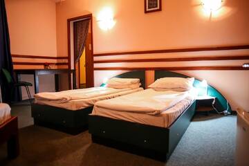 Фото номера Двухместный номер с 2 отдельными кроватями Отель Hotel Silva г. Ватра-Дорней 2