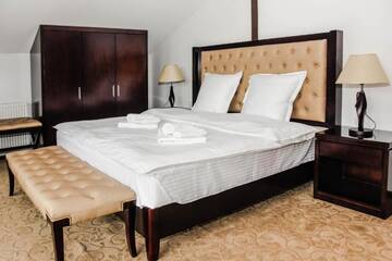 Фото номера Дом с 4 спальнями Дома для отпуска Alpine Lounge г. Ватра-Дорней 76