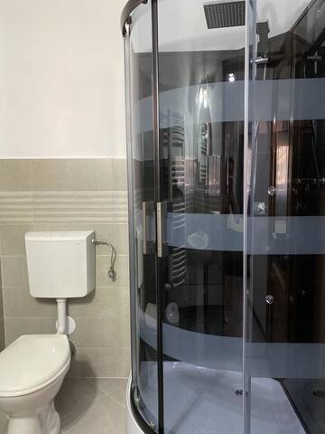 Фото номера Улучшенный двухместный номер с 1 кроватью Гостевой дом Pensiunea Casa Alexandra г. Ватра-Дорней 5